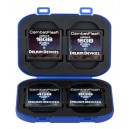 Bo&icirc;tier anti-choc et &eacute;tanche pour 8 cartes CF