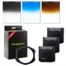 Kit Filtre carr&eacute; gradu&eacute; (Gris/Bleu/Marron/Support)