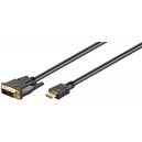 C&acirc;ble DVI-D/HDMI&trade;, Gold ( 2 m)