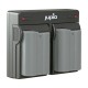 JUPIO Kit 2x EN-EL15B + chargeur USB double
