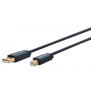 C&acirc;ble Adaptateur USB-A vers USB-B 2.0 1.8 m