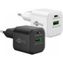Chargeur Rapide Double USB-C&trade; PD GaN (20 W) noir