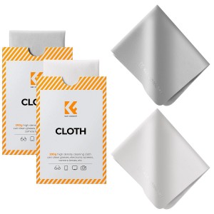 K&F Chiffon nettoyage microfibre x2