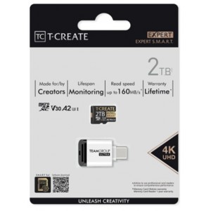 T-CREATE  S.M.A.R.T. MicroSDXC Card Memory Card 1TB