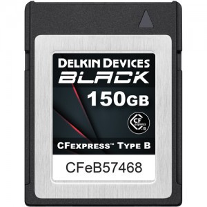 DELKIN CF Express Type B 4.0 150Gb BLACK